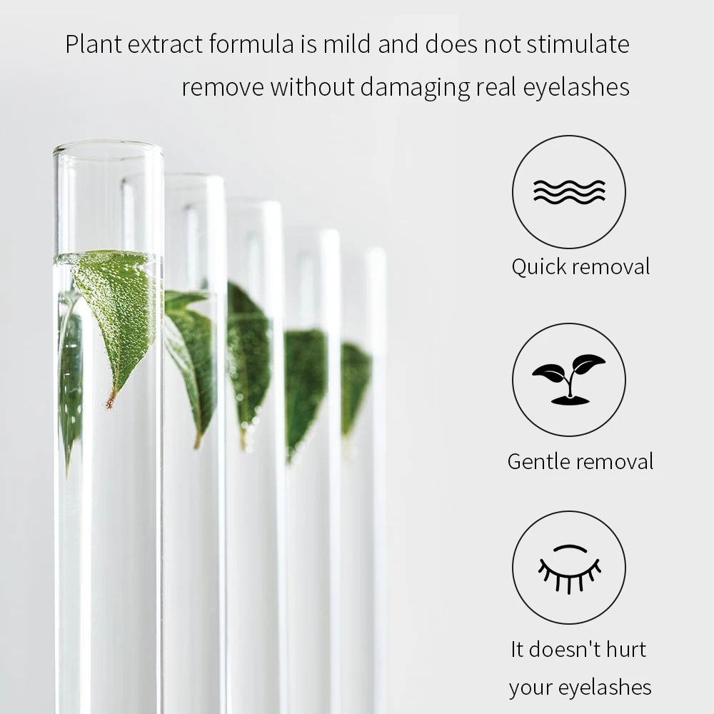 つけまつげを取り除くための接着剤,まぶたを自然に消毒するための接着剤,香りのある洗浄,5g/10g/15g
