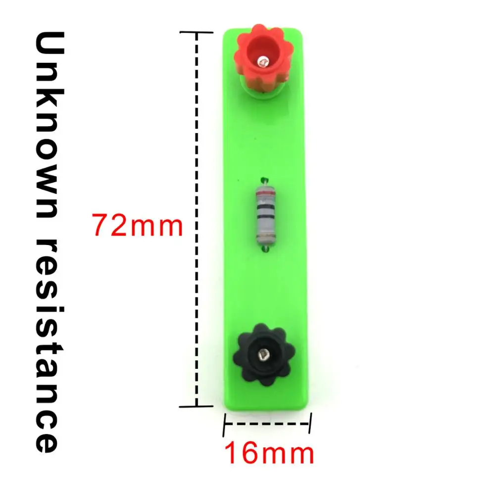 Onbekende Weerstand Voor Kids Basic Circuit Elektriciteit Learning Kit Natuurkunde Educatief Speelgoed Kinderen Stem Onderwijs Experiment