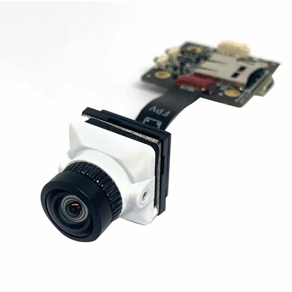 JINJIEAN White Snake 2.1mm/1.8mm Lens 1080P HD FPV Camera With DVR Support 4:3/16:9 PAL/NTSC For DIY FPV Racing Drone