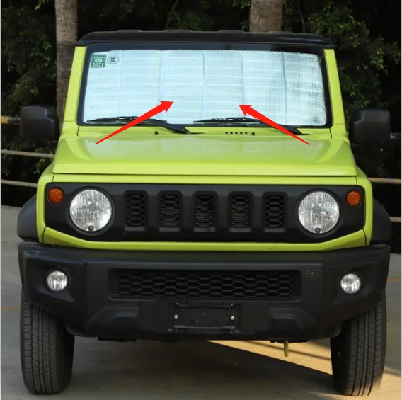 Windshield Sunshade Kit for Suzuki Jimny JB64 JB74 2018-2021 Anti-UV Car Windshield Sunshades Curtain Sun Block Sun Visor Cover