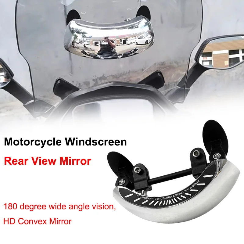 Gold Wing F6B Motorcycle Windscreen 180+ Degree Wide Angle Rearview Mirrors For HONDA Gold Wing 1800 GL1800 F6C Goldwing GL-1800