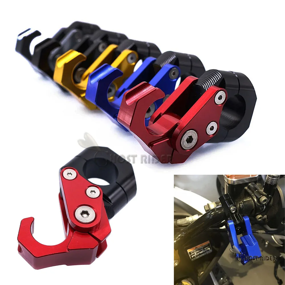 

For KAWASAKI Z1000 Z900 Z800 Z750 Z650 Z300 Z250 Z125 ER 6N/F VERSYS 650/1000 ZX 6R/636R ZX6RR 22MM handlebar Convenience hook