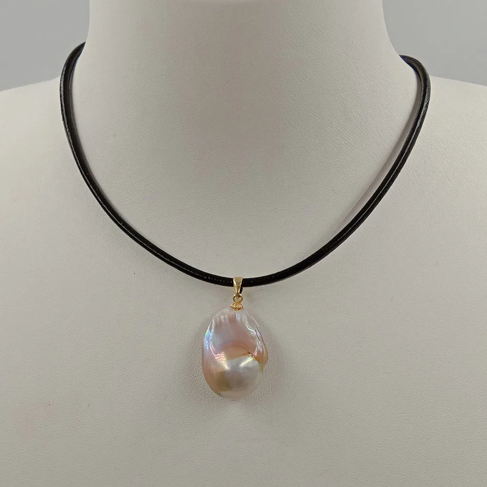 100% nature freshwater pearl ,big baroque shape,14-16mmx23 mm big baroque ,nature purple color