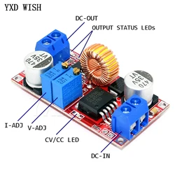 5A DC a DC CC CV batteria al litio Step Down scheda di ricarica Led convertitore di alimentazione caricabatterie al litio DC DC Step Down Module XL4015