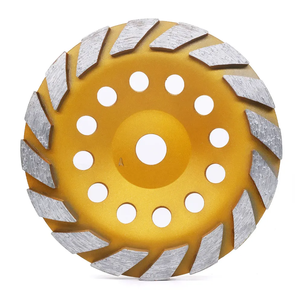 7Inch 180mm Diamond Grinding Wheel Disc Wood Carving Disc Bowl Shape Grinding Cup Concrete Granite Cutting Disc Power Tool