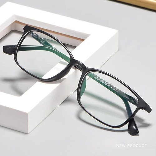 Imagen 2 del producto HOTONY, gafas con montura de plástico, gafas Unisex, gafas con montura completa, gafas ópticas, bisagras de resorte, gafas recién llegadas