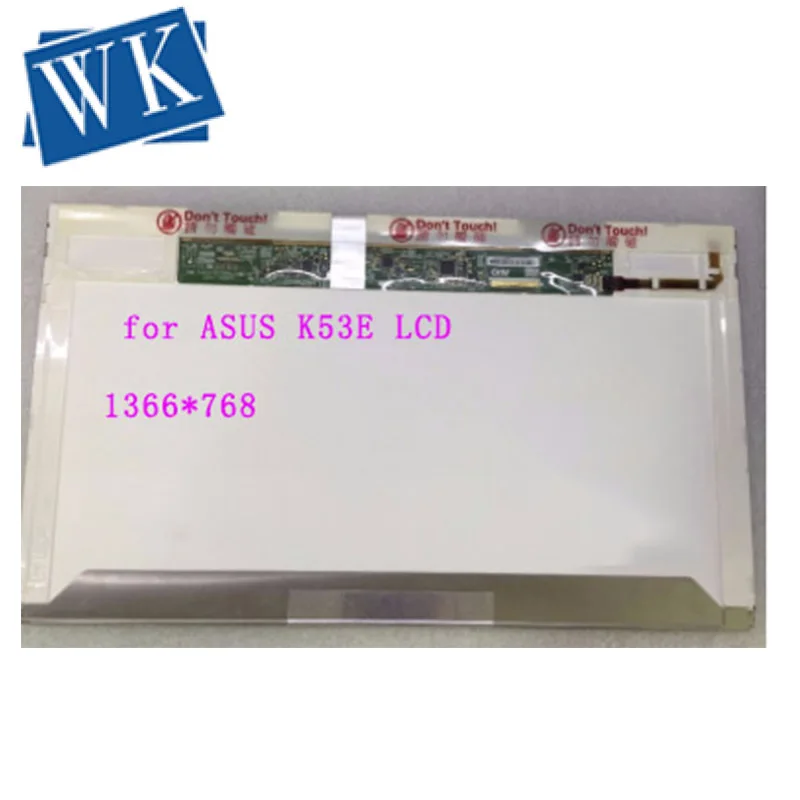 15.6 '' LCD for ASUS K53E K53TA K53U K53T K53BR K53BY K53SD K50I Laptop Replacement LED screen 1366 * 768 40 pin