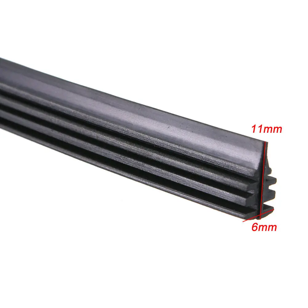 1x 710mm Car Auto Vehicle Soft Silicone Refills For Window Wiper Blades Auto 28 inch Wiper Insert Rubber Refills Car Accessories