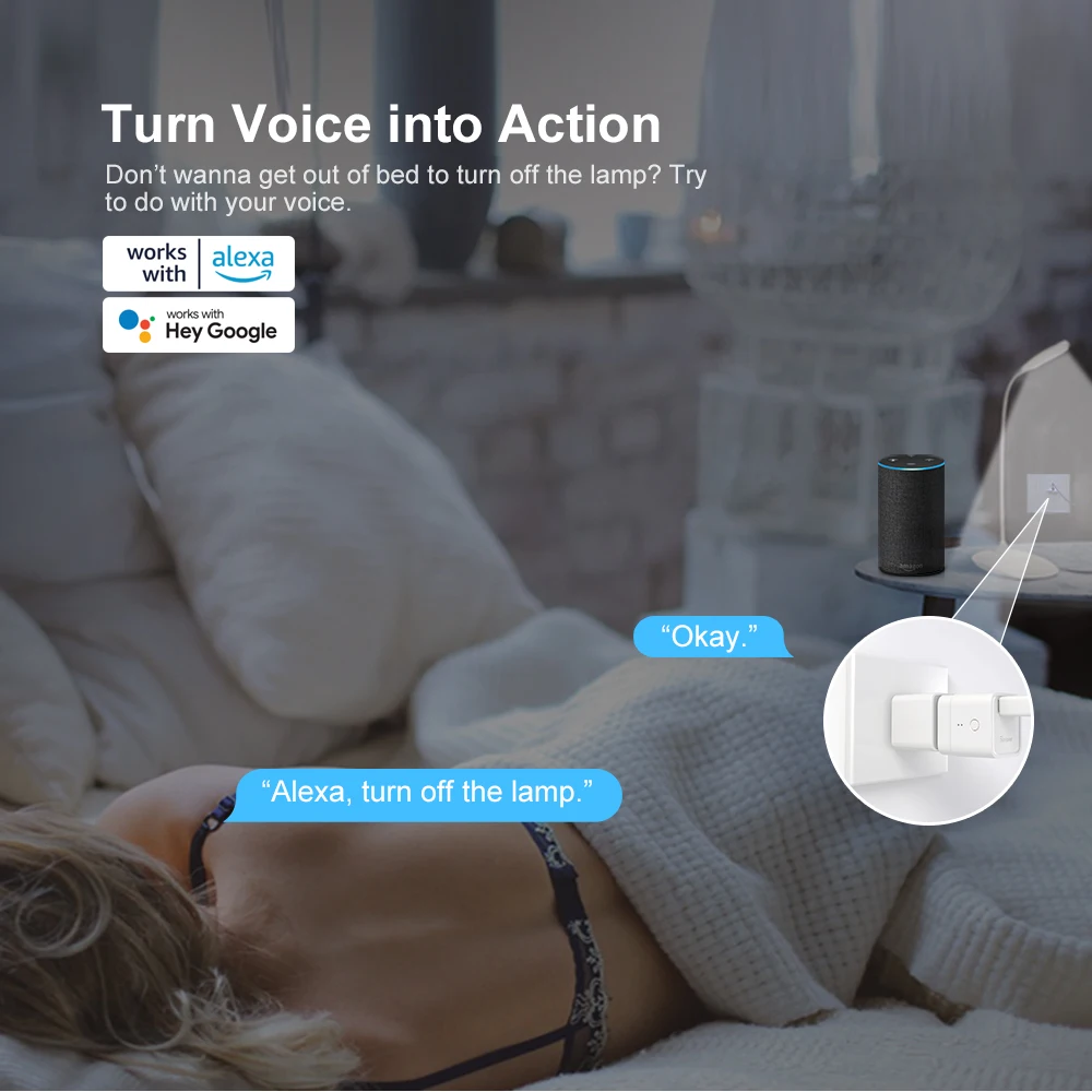 SONOFF Micro 5V 무선 USB 스마트 어댑터 Wifi 미니 USB 전원 어댑터 스위치 작동 eWeLink APP Alexa Google 홈 스마트 홈