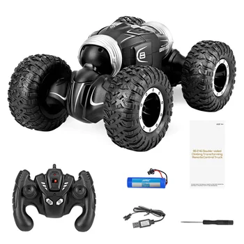 1:16 4WD RC Stunt Car Watch Control Gesture RC Car 2.4GHz Desert Off Road High Speed ​​Climbing RC Drift Car Kids Toys