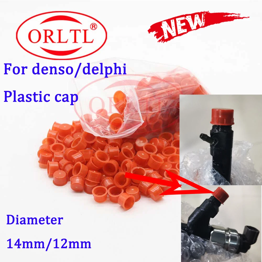 Inner Size Nozzle Sprayer Plastic Nut Diesel CR Injector Nozzle Dust Cap Diameter 12mm 14mm Parts for denso delphi injector