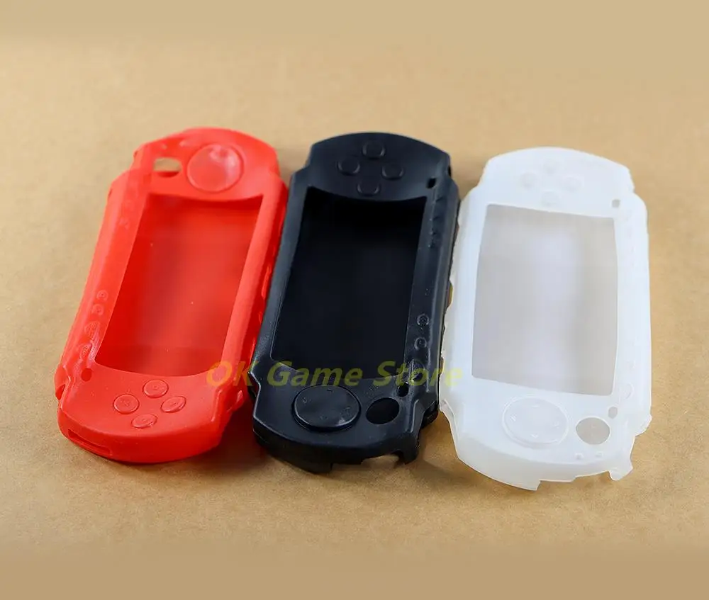 1Pc Silicone Mềm Mại Bảo Vệ Vỏ Cho PSP1000 Thân Bảo Vệ Da Dành Cho Máy Chơi Game Sony PS4 PSP 1000 Tay Cầm