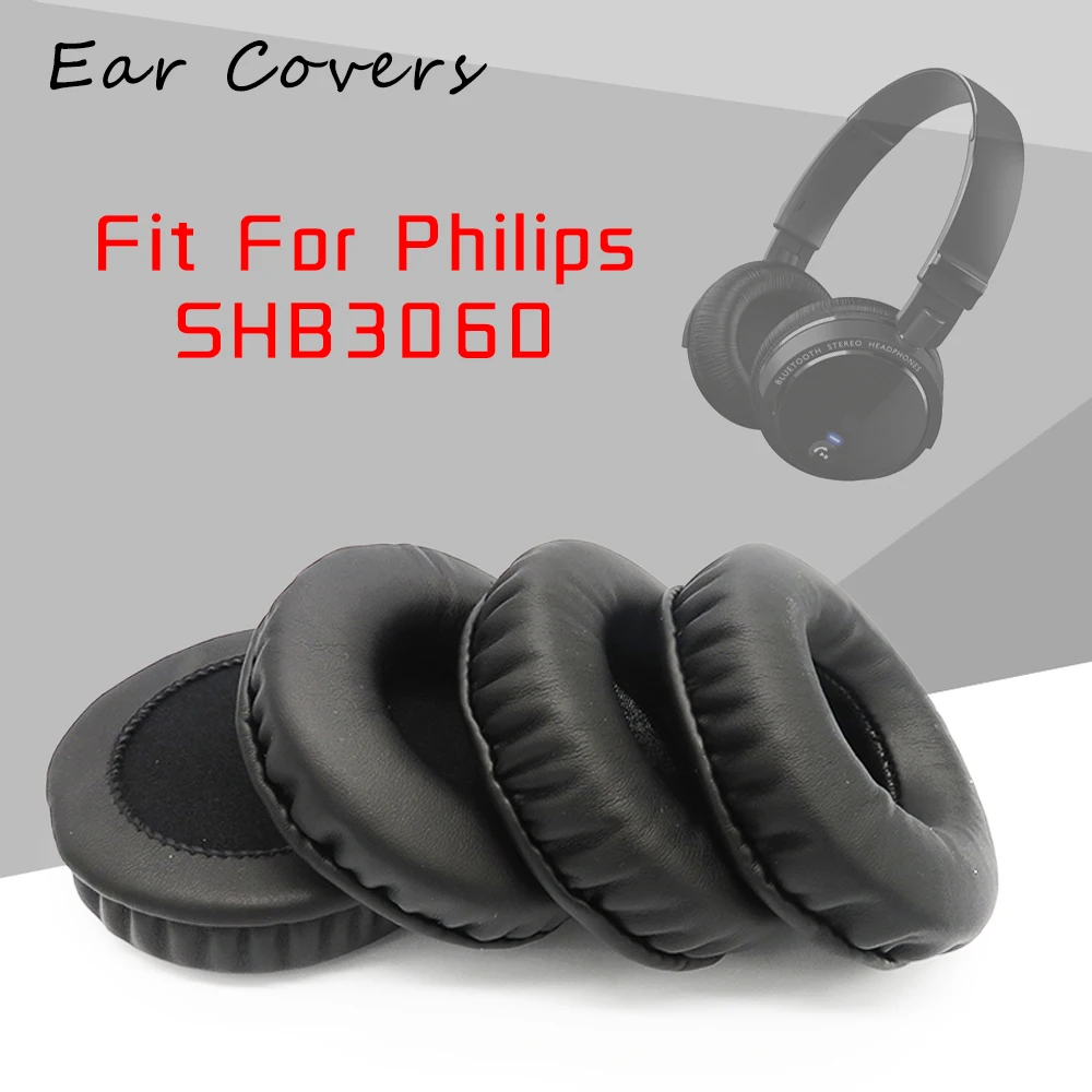 Ear Pads For Philips SHB3060 Headphone Earpads Replacement Headset Ear Pad PU Leather Sponge Foam