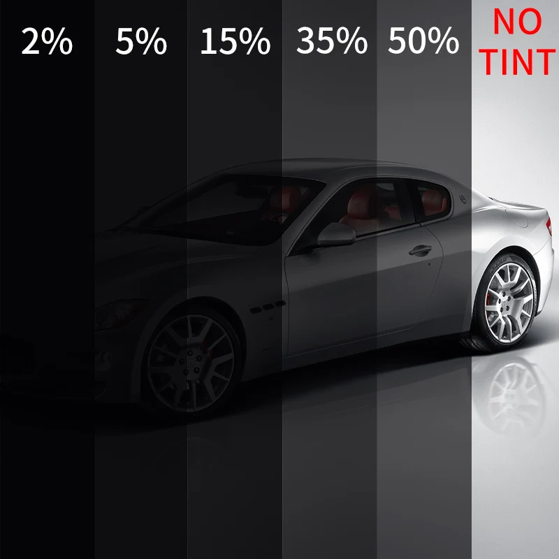 SUNICE 1.52X30M Auto Car House Sticker Window Tint Car Tinting Film Roll 5%/15%/35%/50%/70% Nano Tint Solar Protection Anti-UV