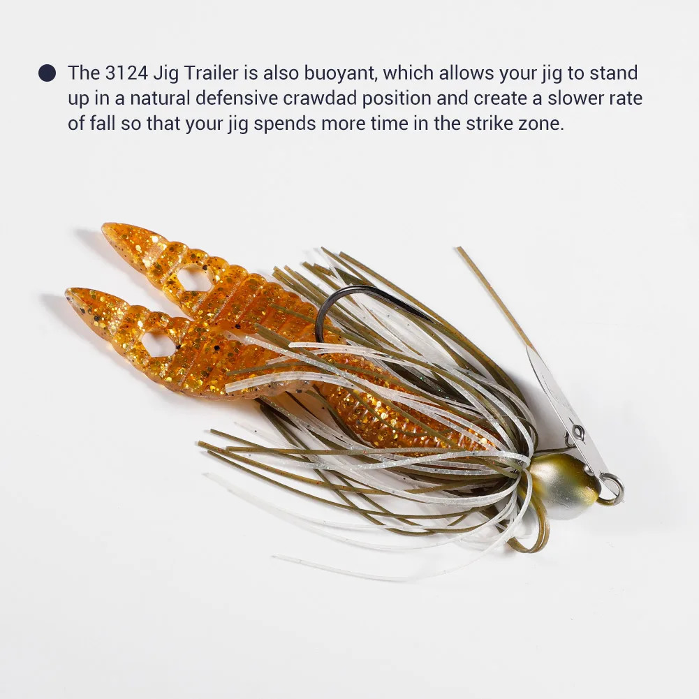 Chunk Jig Trailer NOEBY 90mm para lubina - imagen 3