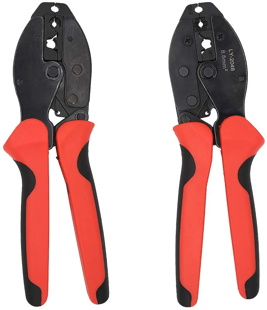 Imagem -05 - Spark Plug Crimper Alicadores de Crimpagem para Spark Plug Stripping Tool Ly2048 Ratchet Wire Terminal Crimper-wire Hand Crimping Tool