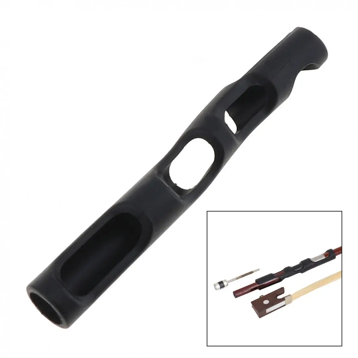 

Rubber Violin Grip Bow Posture Correction 1/8 1/10 1/4 2/4 3/4 4/4 Size Grasp Bow Pose Orthotics for Beginner Violin Teaching