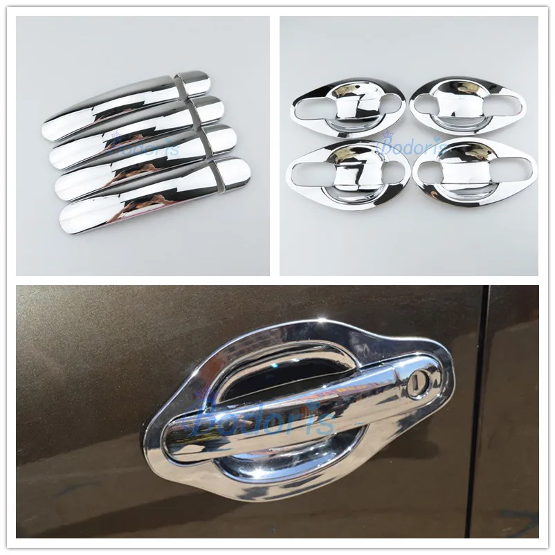 For Volkswagen VW Tiguan 2009 2010 2011 2012 2013 2014 2015 2016 Car Styling Door Handle Cover Bowl Insert Panel  Accessories