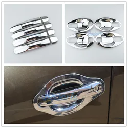 For Volkswagen VW Tiguan 2009 2010 2011 2012 2013 2014 2015 2016 Car Styling Door Handle Cover Bowl Insert Panel Accessories