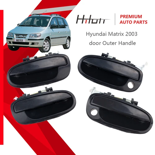 Imagen 1 del producto Manija de puerta Exterior para Hyundai Matrix Lavita 01-10 82660-17000 82650-17000 83660-17000 83650-17000