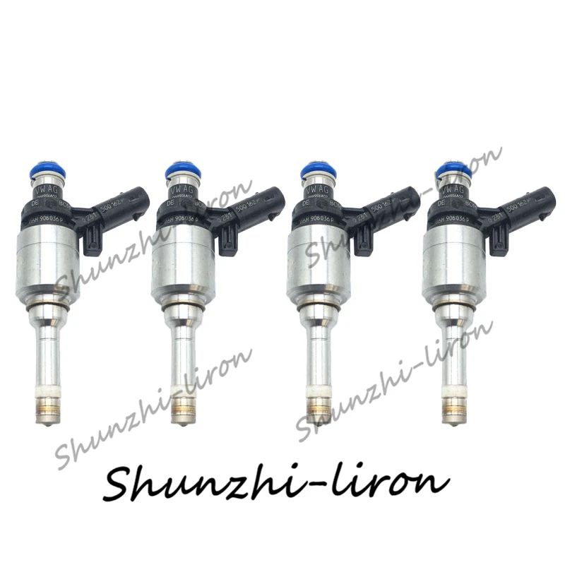 

4pcs 06H906036P 0261500162 GDI fuel injector for VOLKSWAGEN&AUDI BEETLE / CC / PASSAT / A3 / A4 / A5 / A6 / Q3 / Q5 2.0L L4