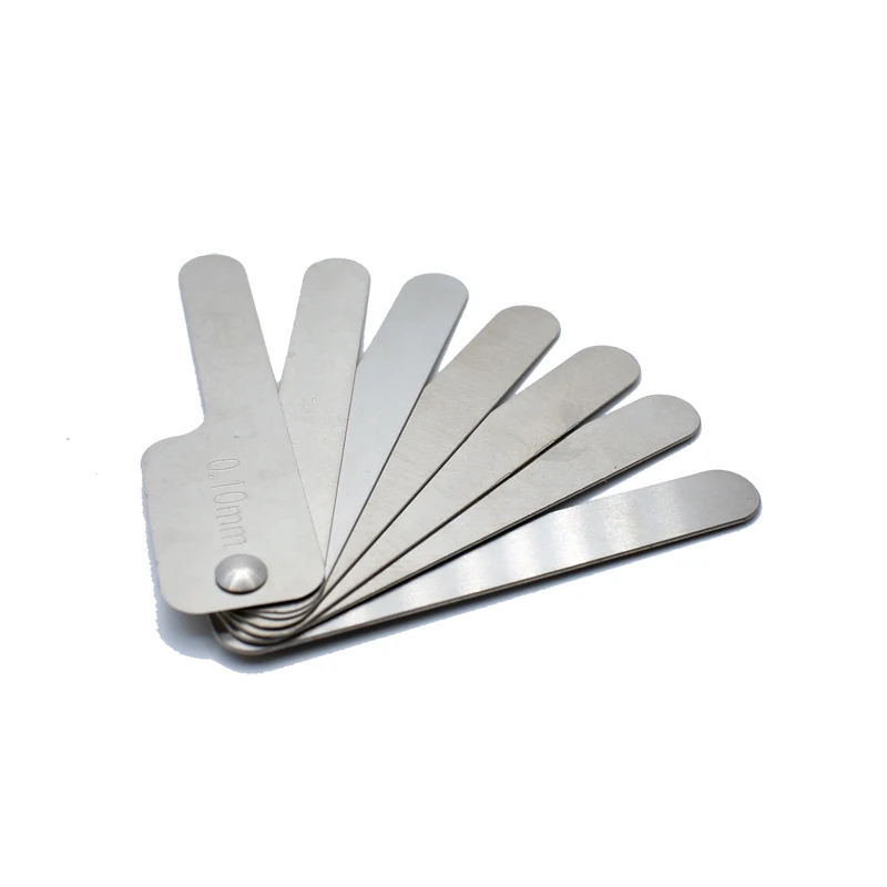 Dental IPR Interproximal Reduction Gauge Measure Tooth Gap Stainless Steel Strip Slicing use for Orthodontic Treatment