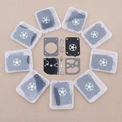 10pcs/lot Carb Repair Rebulid Kit For Zama RB-151 Stihl TS410 TS420 Concrete Chainsaws # 4238 007 1061