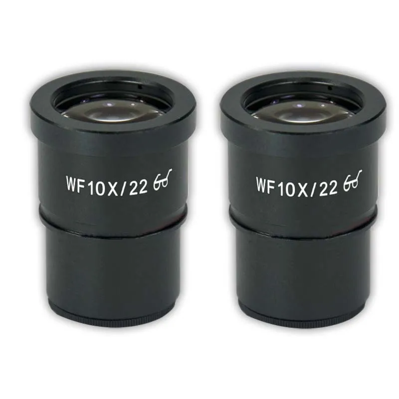 Wide Angle High Eye-piont Eyepiece Optical Lens for Stereo Microscope 30 mm or 30.5 mm Mounting Diameter WF10X WF15X WF20X WF25X