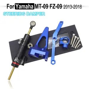 Steering Damper Bracket – For Honda CBR400R / CBR500R – Anodized Black, Vintage Performance Part (3-Month Warranty)