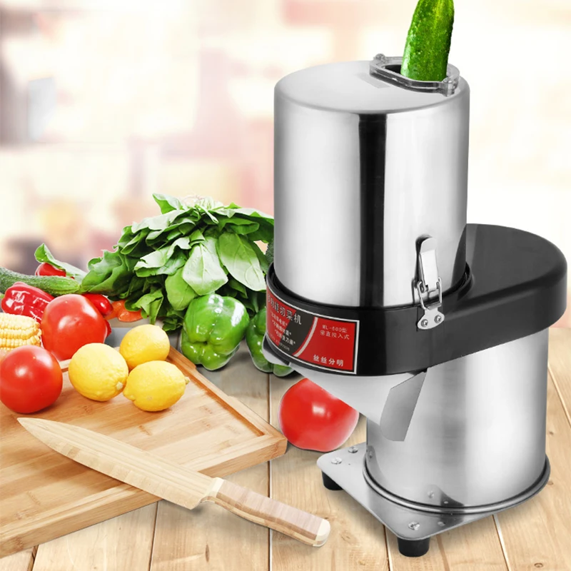 Electric Vegetable Cutter Multi-Function Slicer Potato Shredder Shredder Grater Radish Slicer 20-40kg/h