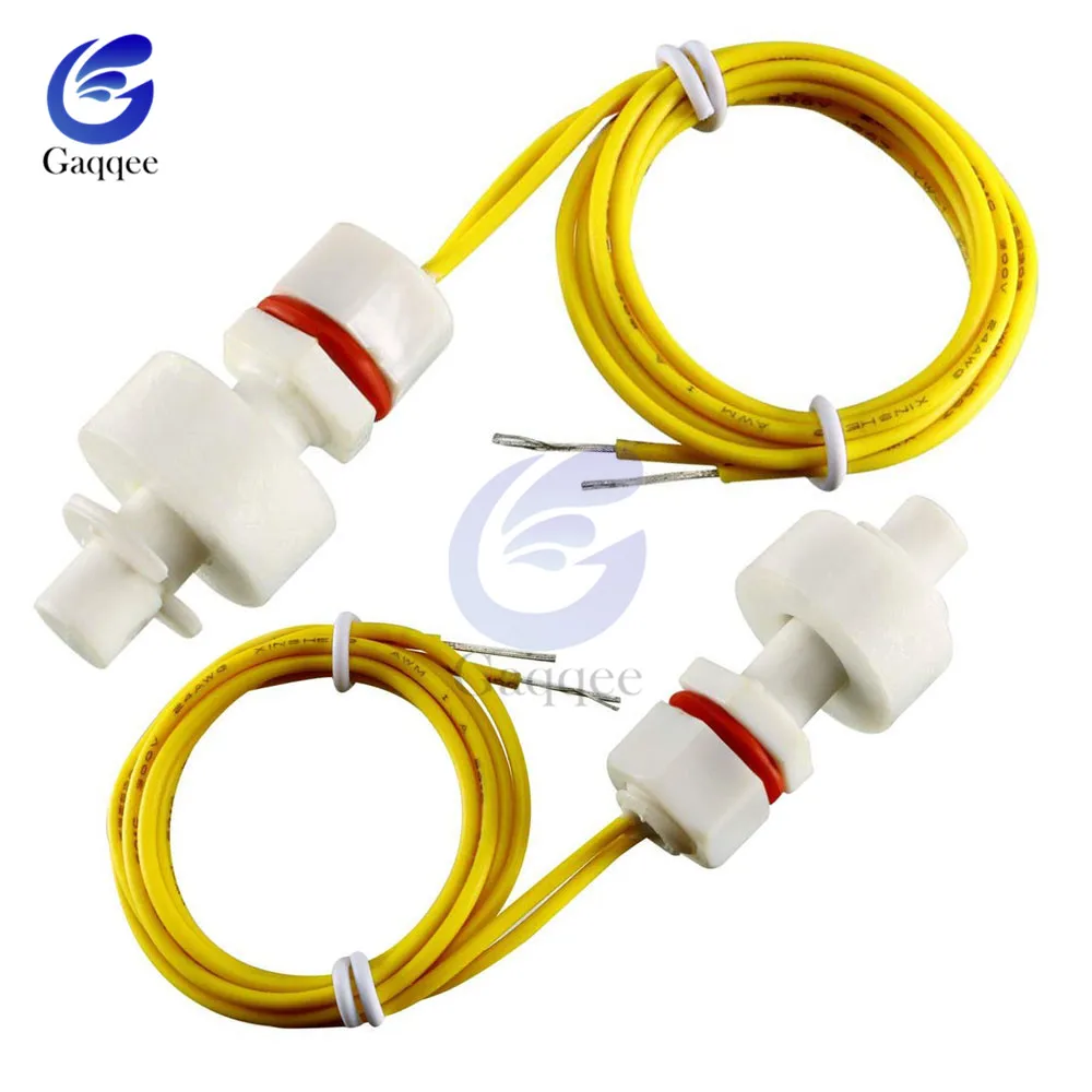 Normally closed low pressure float switch Module ZP2508 Mini PP Tank Pool Water Liquid Level Sensor Vertical Float Switch 36mm