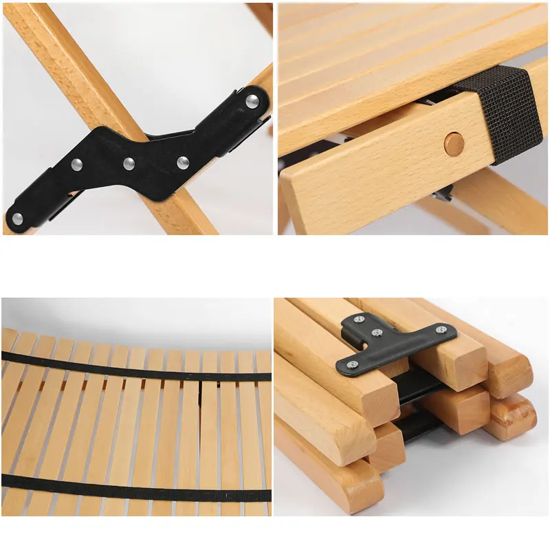 Camping Folding Wood Table Accessories for Portable Foldable Outdoor Picnic Table Garden BBQ only Iron fittings