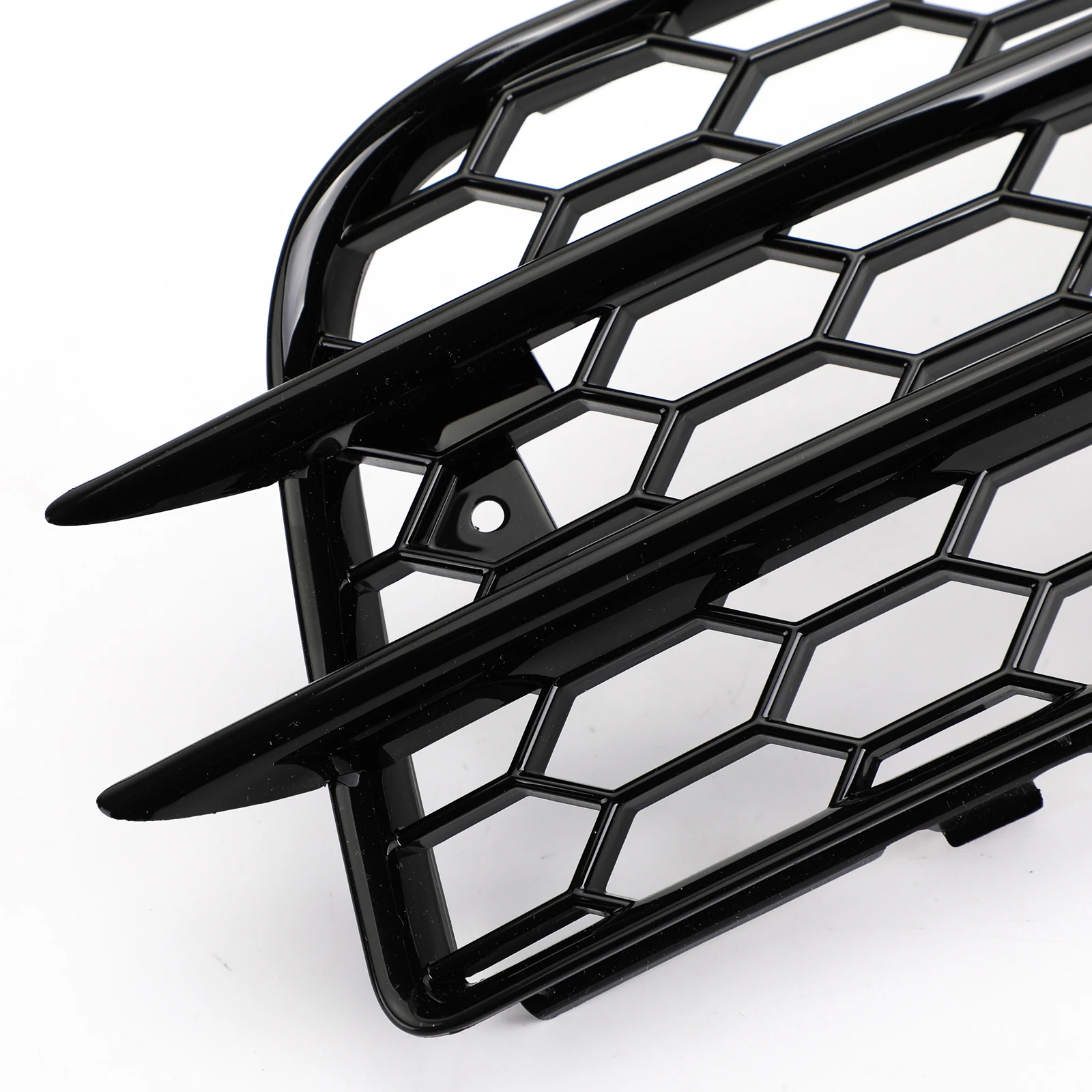 Aryourshop Honeycomb Style Fog Light Grill Bumper For Audi A4 S-LINE S4 2008-2012