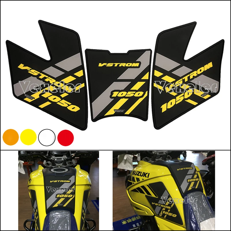 

For SUZUKI1050 V-STROM DL1050/XT Anti Slip Traction Tank Pad Motorcycle Accessiores Sticker Knee Protector