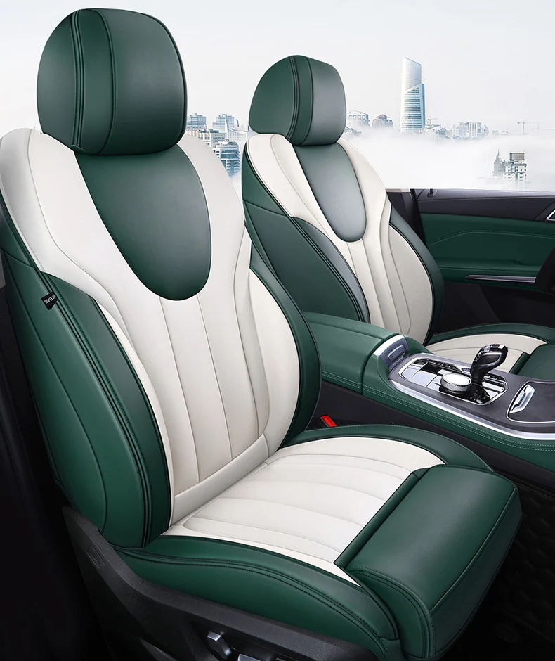 Custom Car Seat Cover pu Leather For BMW X5 X2 X1 X3 X4 X6 X6M Z4 120I 125I 116 116I 118I 2 3 4 5 6 7 Series auto accessories