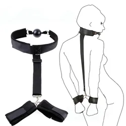 Bdsm Sex Bondage Rope Slave Sex Toys For Woman Couples Gay Erotic Accessories Sexy Handcuffs Collar Adult Games Fetish Flirting