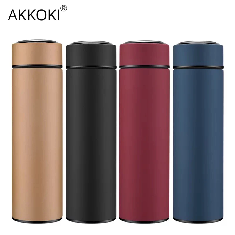 

Customized 450ml Business Thermos Stainless Steel Bottle For Car Water Bottles Vacuum Insulated Flask Sport Drinkware Gift