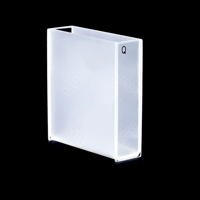 Quartz Cuvette 40มม./2-Way Light/สูงและกรดความต้านทาน