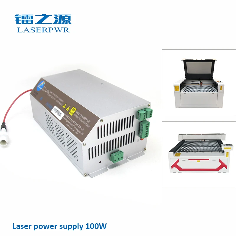 LASERPWR Laser Power Supply Z80 80W For 60W-80W CO2 Laser Tube for CNC Wood Acrylic Fabric Leather Paper Glass Cutter Engraver