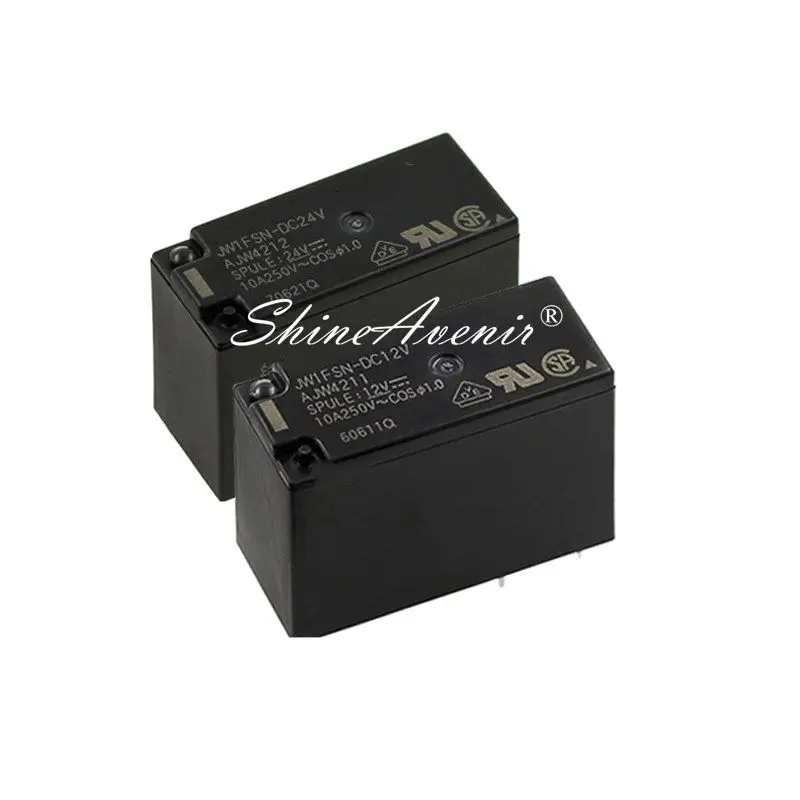 5pcs/lot Relay JQ1P-5V-F JQ1P-12V-F JQ1P-24V-F JQ1AP-12V-F JW1FSN-DC12V JW1FSN-DC24V JW2SN-DC24V JW2SN-DC12V New original