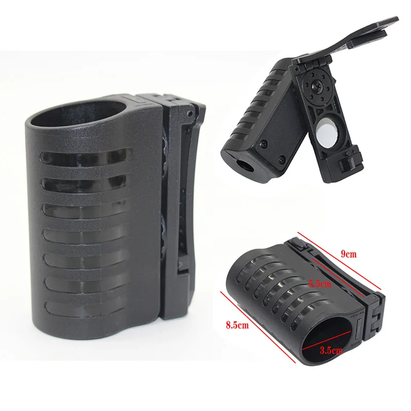 Military Open Tope Pepper Spray Pouch Holster Polymer Tear Gas Duty Gear Mace Spray Holder for Self Defense Police Outdoor