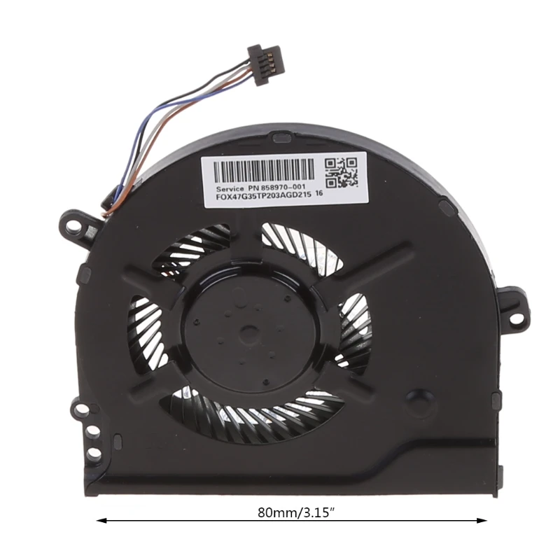 Ventilador de refrigeración de Metal para ordenador portátil HP Pavilion, Enfriador de CPU de TPN-Q191 927918, 15-CC, 15-CC708tx, 15-CC715TX, 15-CC710TX