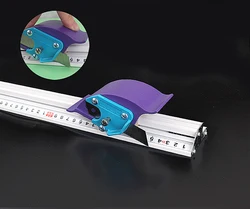 KT Board PVC Board Manual Cutting Ruler Aluminum Alloy Anti-skid Cutting Positioning Ruler Cutting Track Tool DIY Tool 100cm