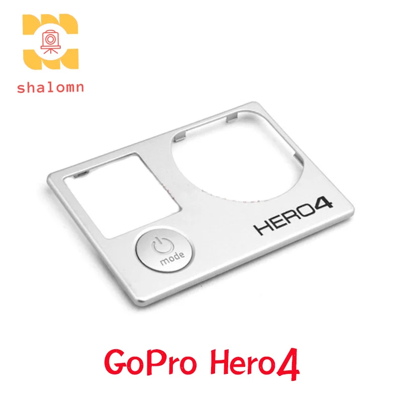 New Original Front Panel Cover Hero4 Shell Case Faceplate With Mode Button For Gopro Hero 4 Action Video Camera