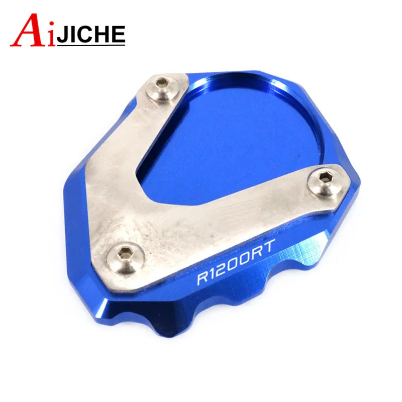 دراجة نارية CNC مسنده القدم الجانب حامل تمديد وسادة دعم لوحة تكبير حامل ل R1200RT R1200 RT R 1200RT 2004-2013
