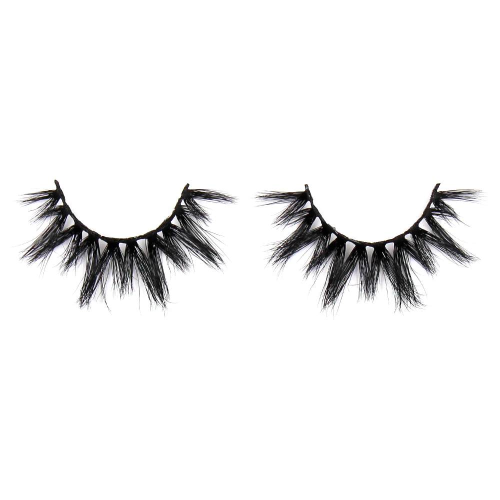 FOXESJI Makeup 3D Lashes Mink Eyelashes Cruelty free Handmade Fluffy Dramatic False Eyelashes Eye Lashes Cross Mink Lashes K03