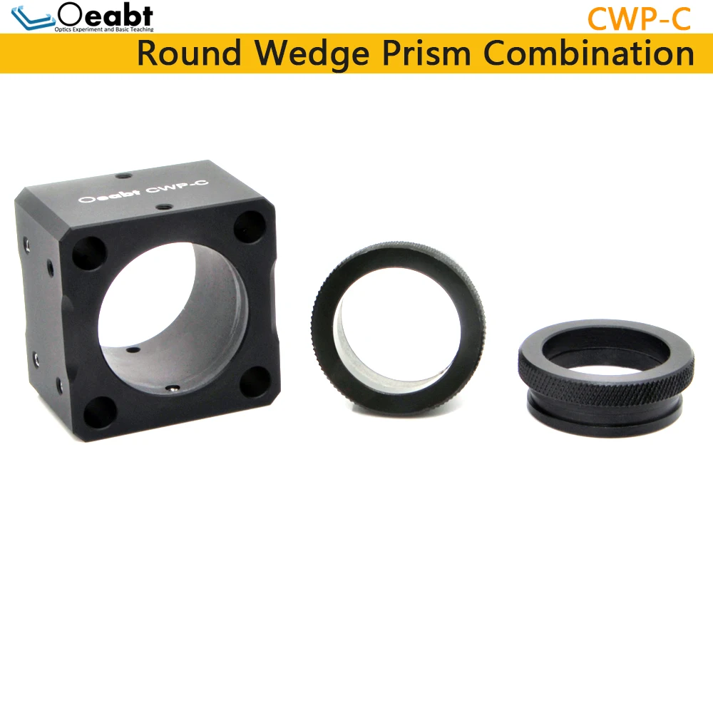 CWP-C Tròn Nêm Lăng Kính Gắn Kết Hợp Nêm Ống Kính Góc Giá Đỡ Nêm Góc Lăng Kính Gắn Chùm Tia Điều Khiển Cho Quang Thí Nghiệm