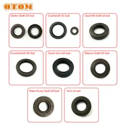 OTOM Motorcycle NC250 Full Oil Seal Start Counter Crankshaft Gearshift Clutch Arm Shaft Water Pump Vent Hole Ring For ZONGSHEN