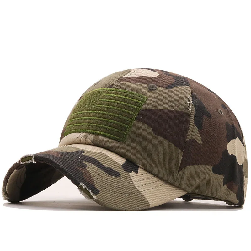 New Summer Men Baseball Cap for Women Snapback Hat America Flag Bone Cap Gorras Casual Casquette Camouflage Hat