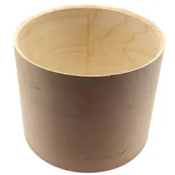 8*7inch 8*6 Inch Birch Wood Drum Body with 45 Degree Bearing Edge Undrill No Holes 6mm Thickness (8inch Diameter) 1 Piece